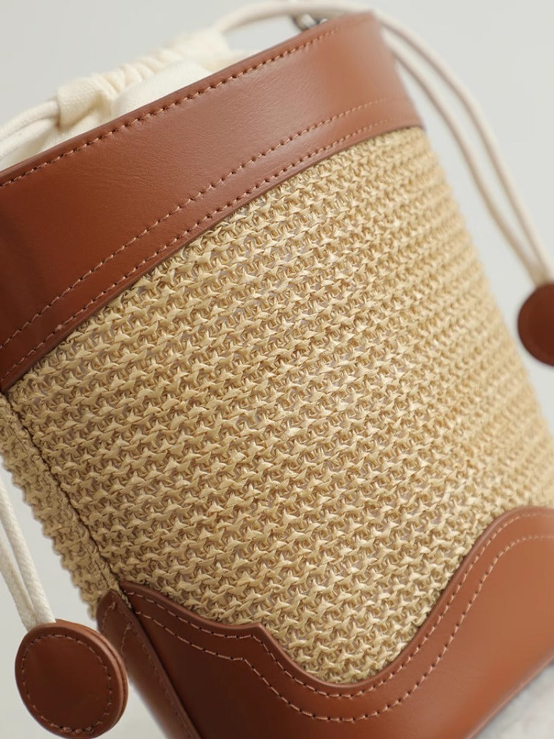 Straw Shoulder Bag
