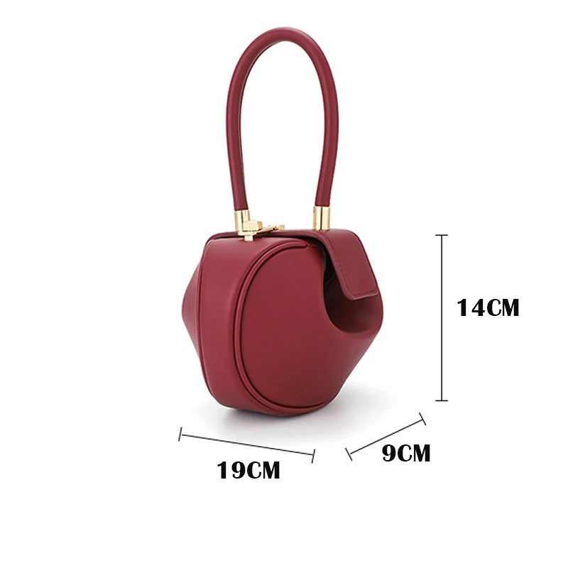 Dumpling Bag - Burgundy