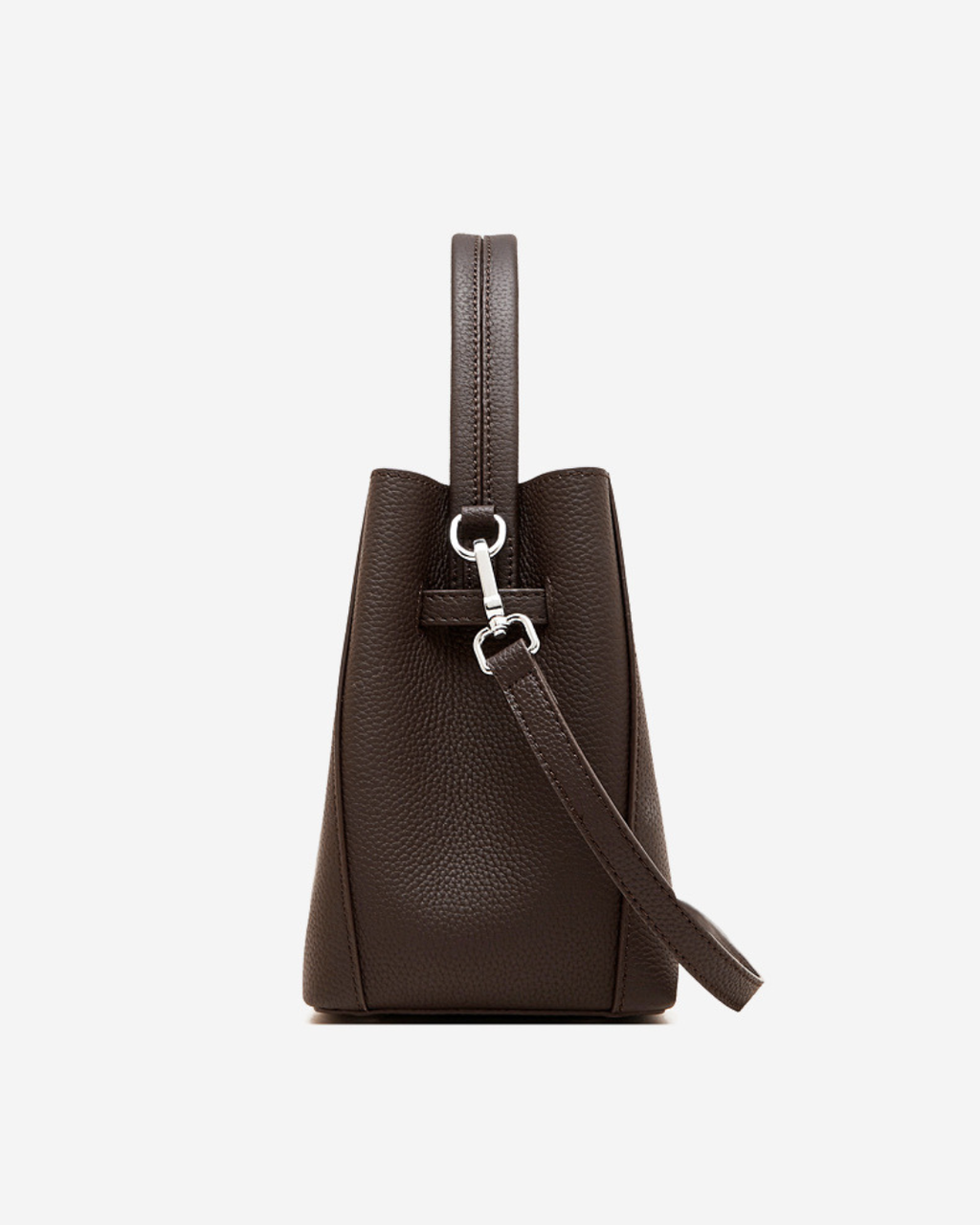 Muse Bucket Crossbody - Dark Brown