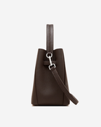 Muse Bucket Crossbody - Dark Brown