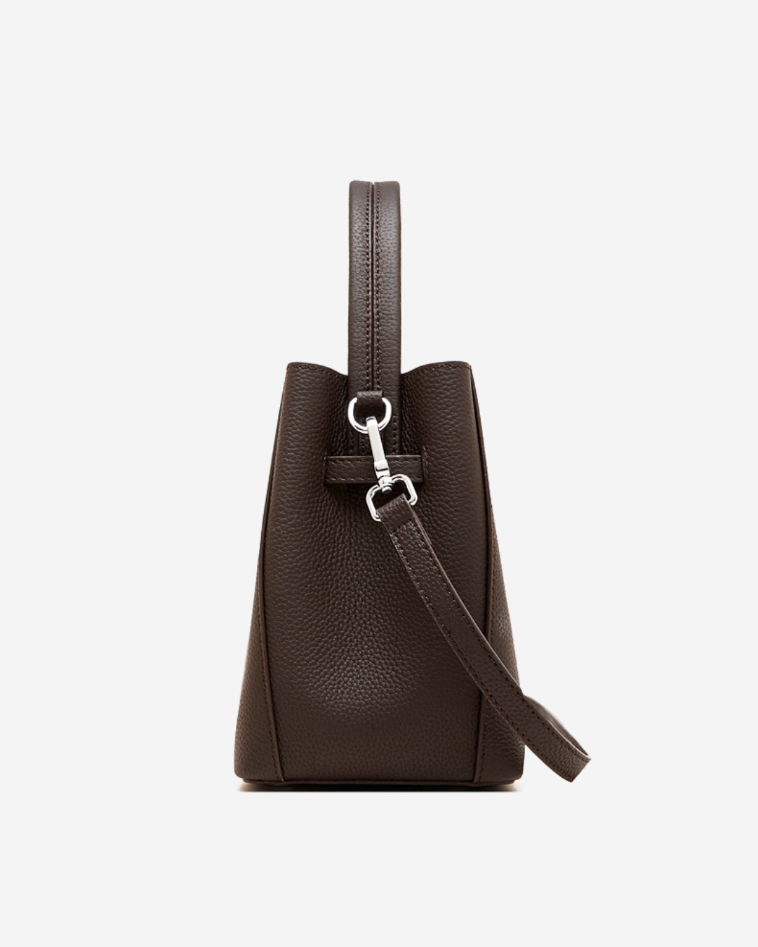 Muse Bucket Crossbody - Dark Brown