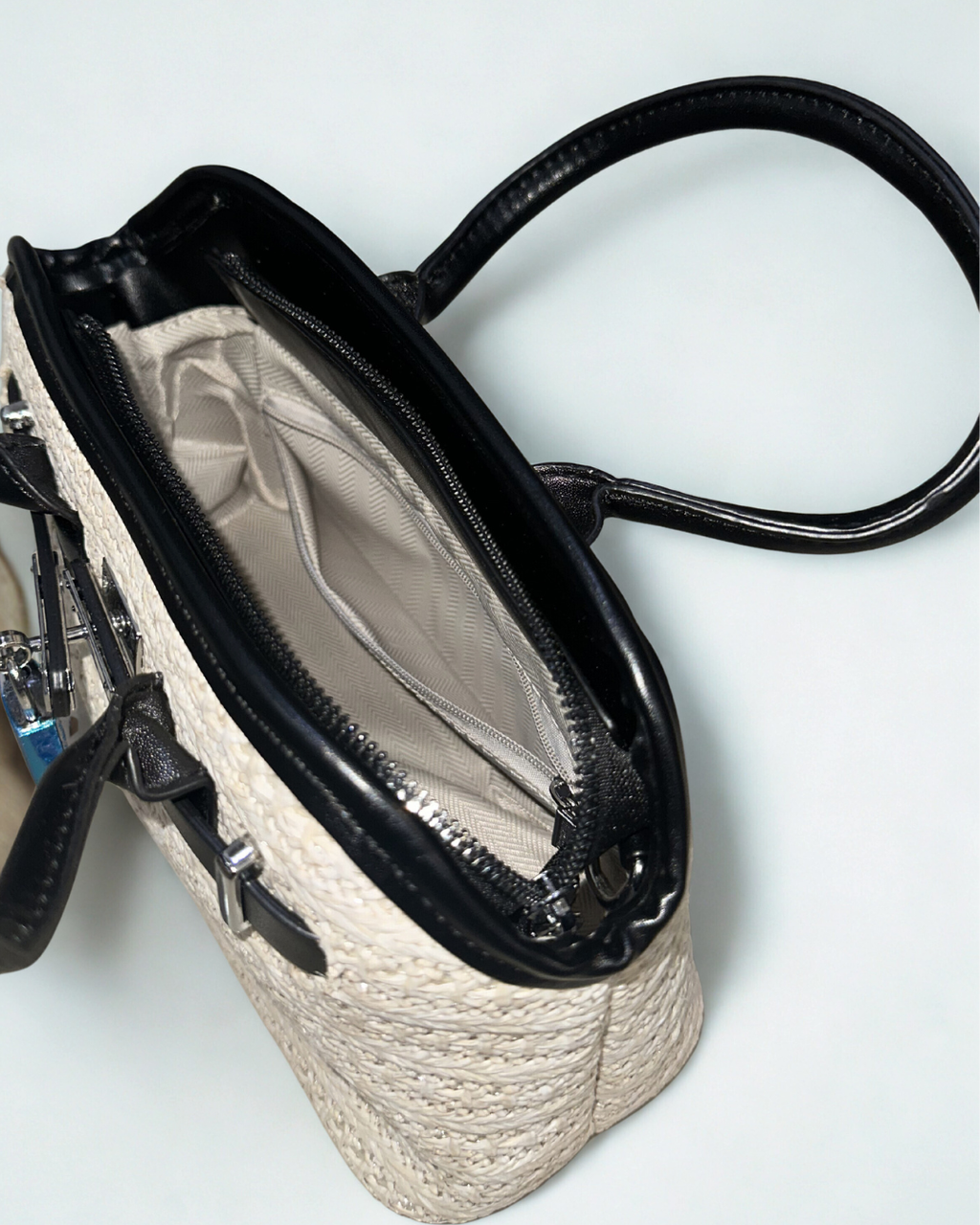 Straw Crossbody Bag