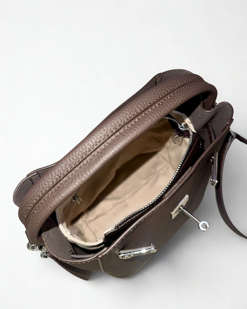 Muse Bucket Crossbody - Dark Brown