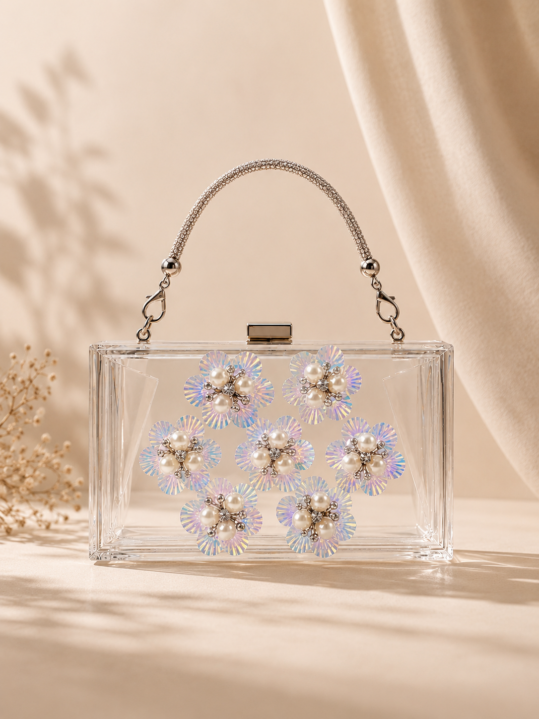 Iris Glow Clutch