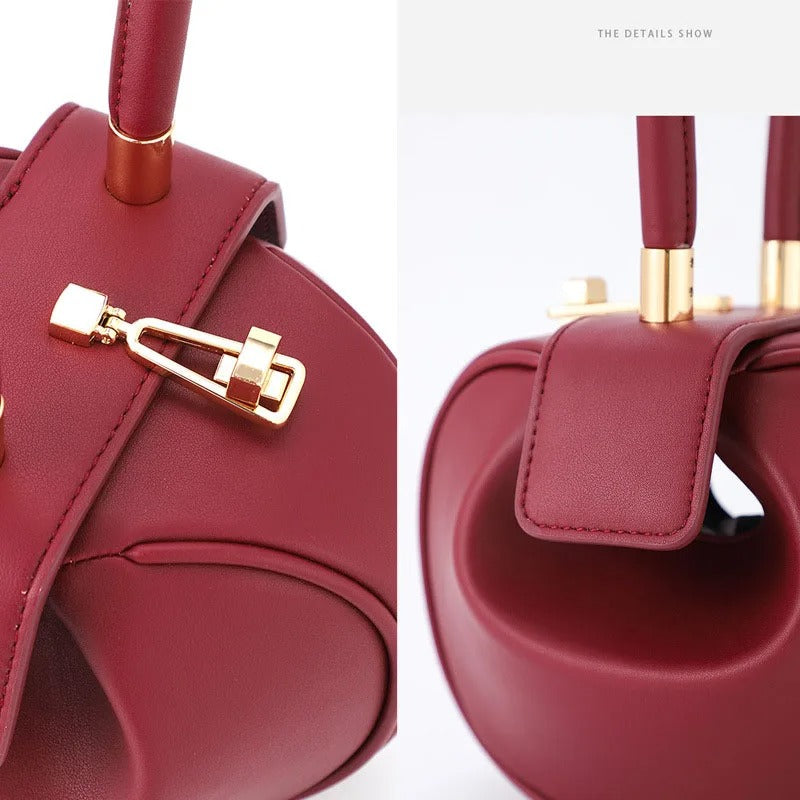 Dumpling Bag - Burgundy