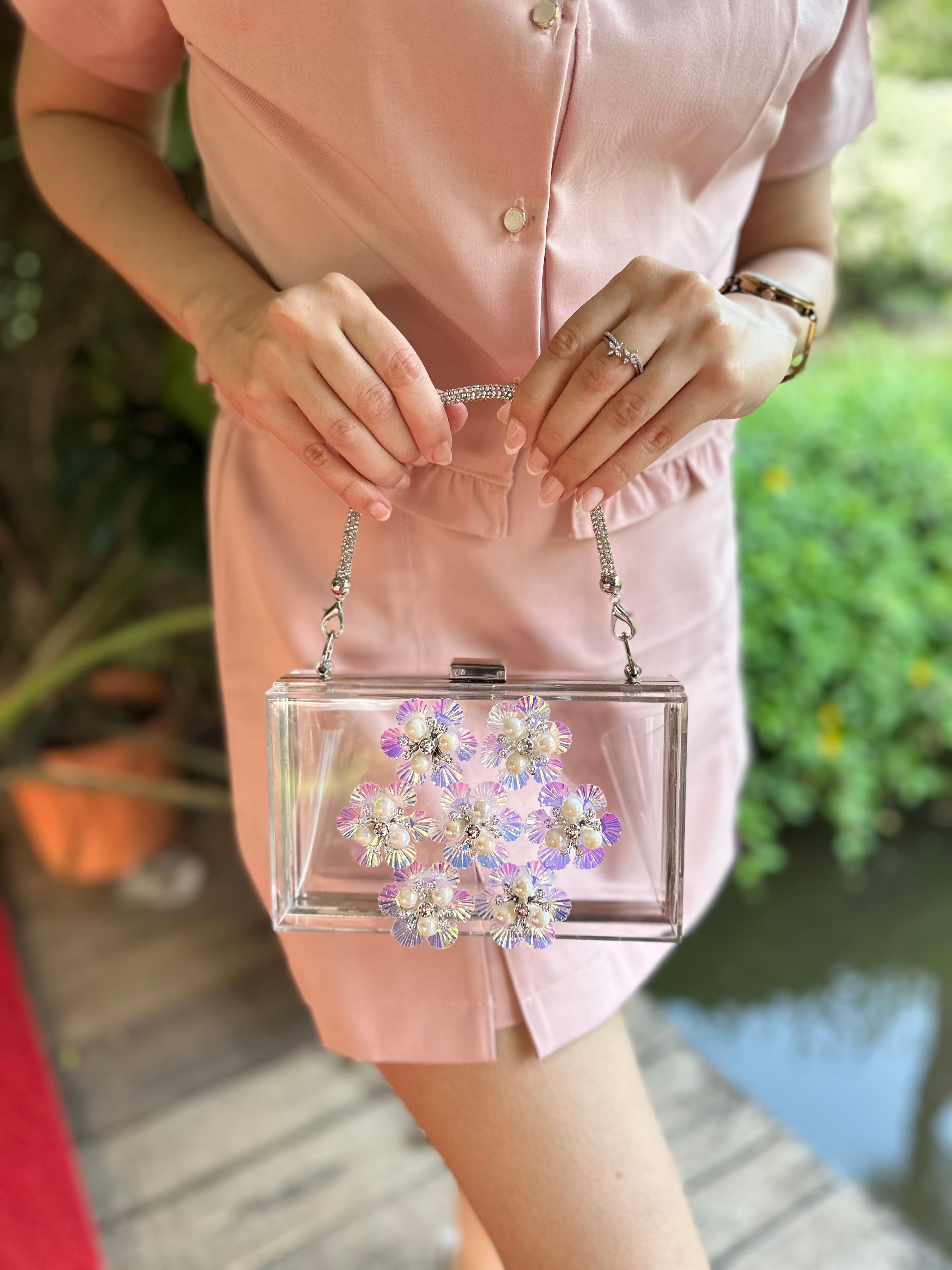 Iris Glow Clutch