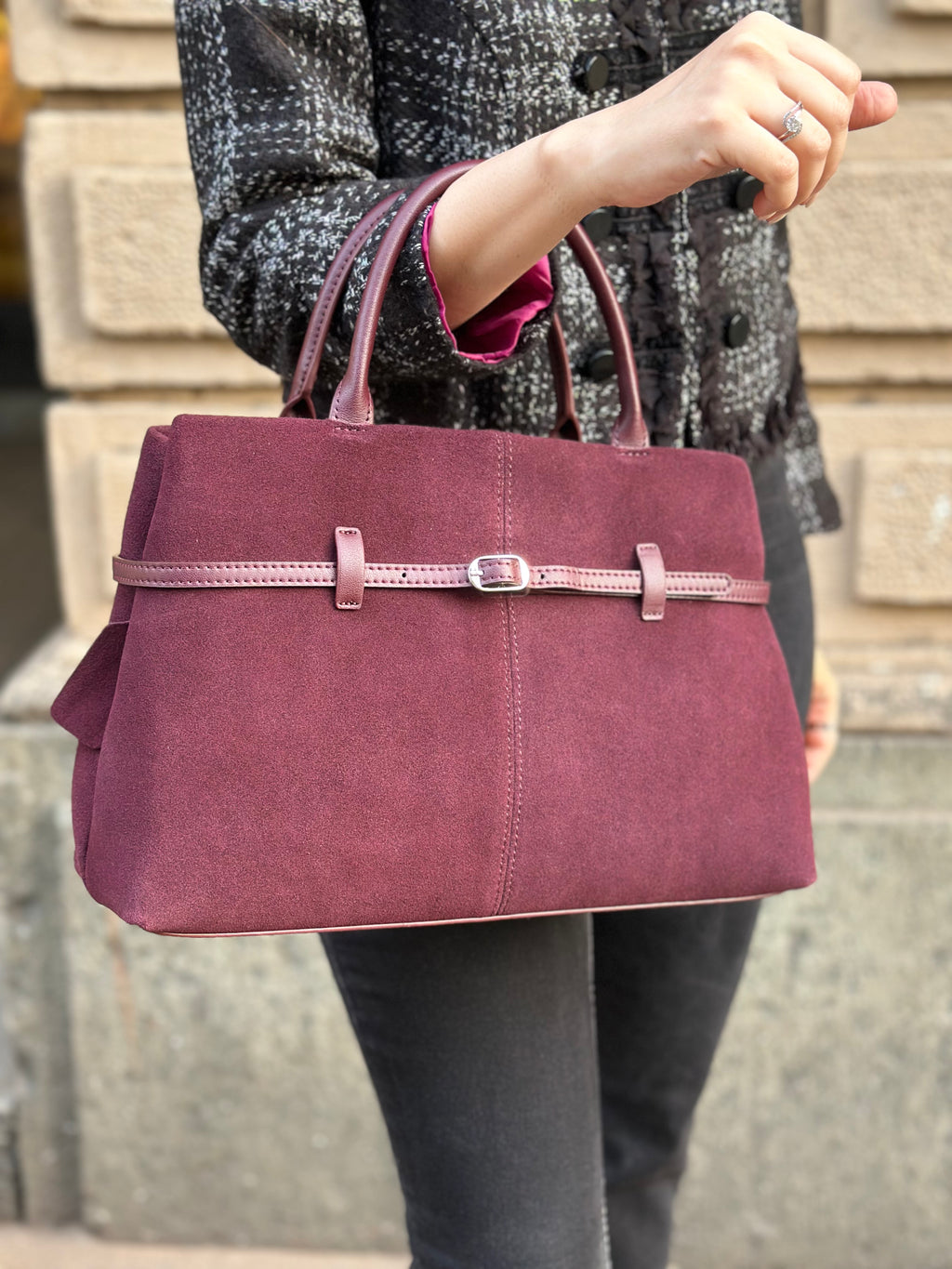 Luz Belted Tote