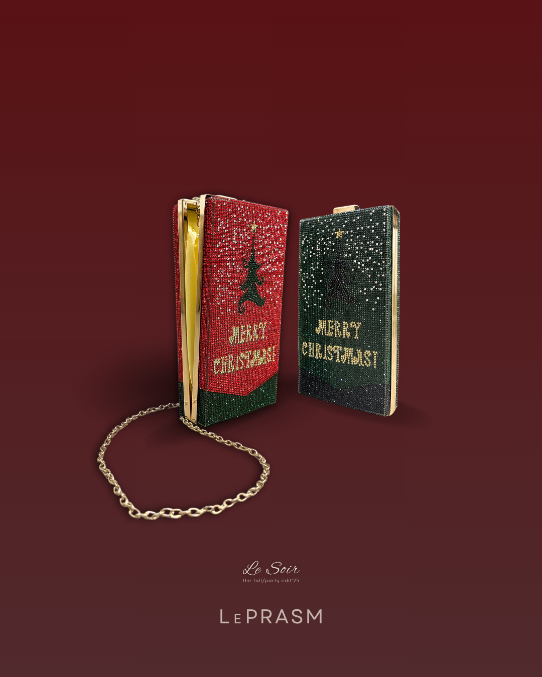 Christmas Clutch - Green