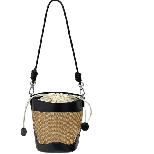 Straw Shoulder Bag