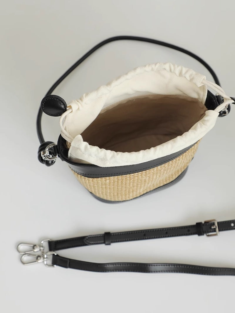Straw Shoulder Bag