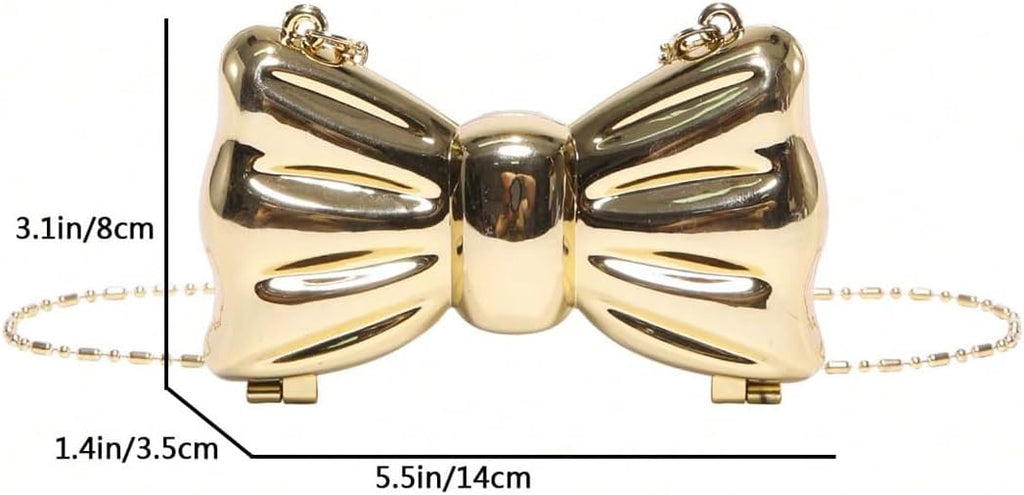 Bow Crossbody - Gold