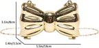 Bow Crossbody - Gold