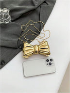 Bow Crossbody - Gold