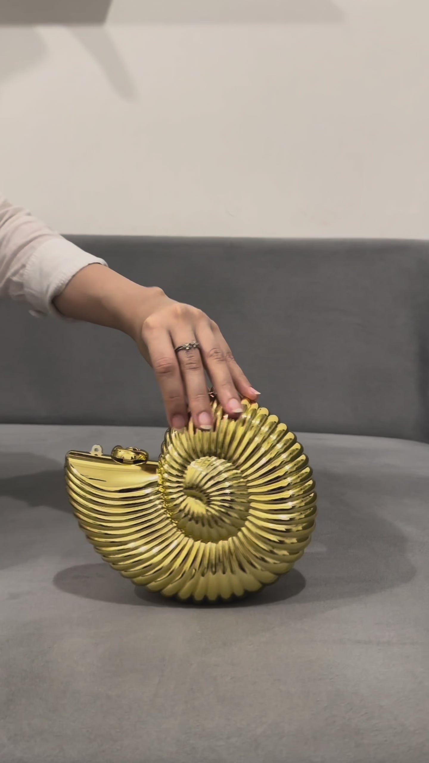 Metal Shell Clutch