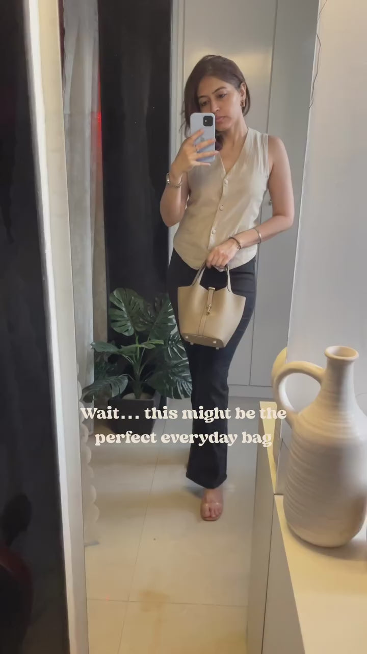 Solène Bucket - White